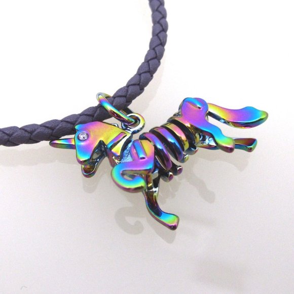 COACH 🦄* LAST ONE! * NWT UNICORN BRAIDED CHARM FRIENDSHIP BRACELET Leather - Picture 2 of 6